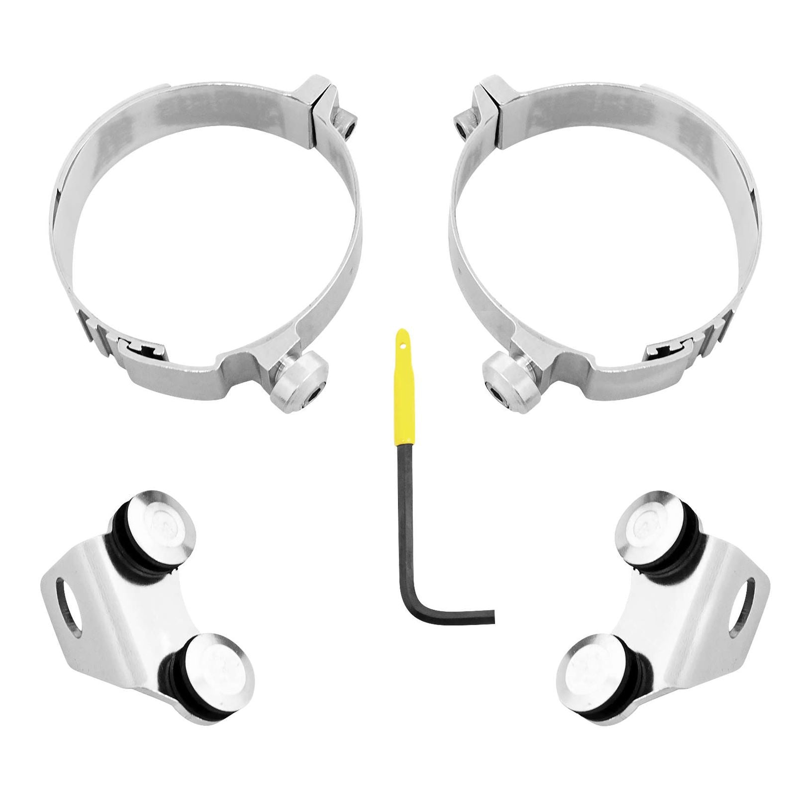 Memphis Shades Fork Cover - Hardware Kit - Polished MEK1980_73968