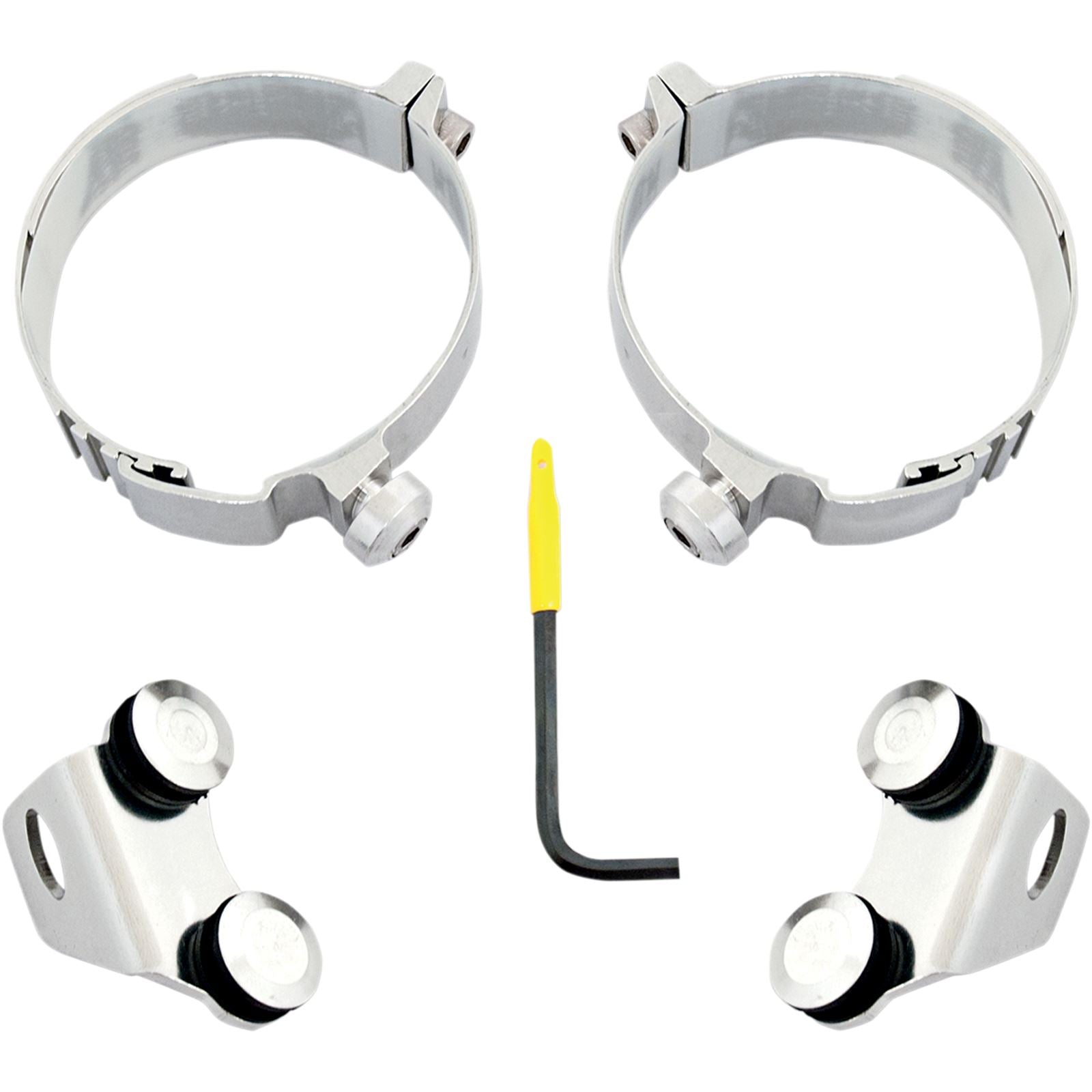 Memphis Shades Fork Cover - Hardware Kit - Polished MEK1980_427628