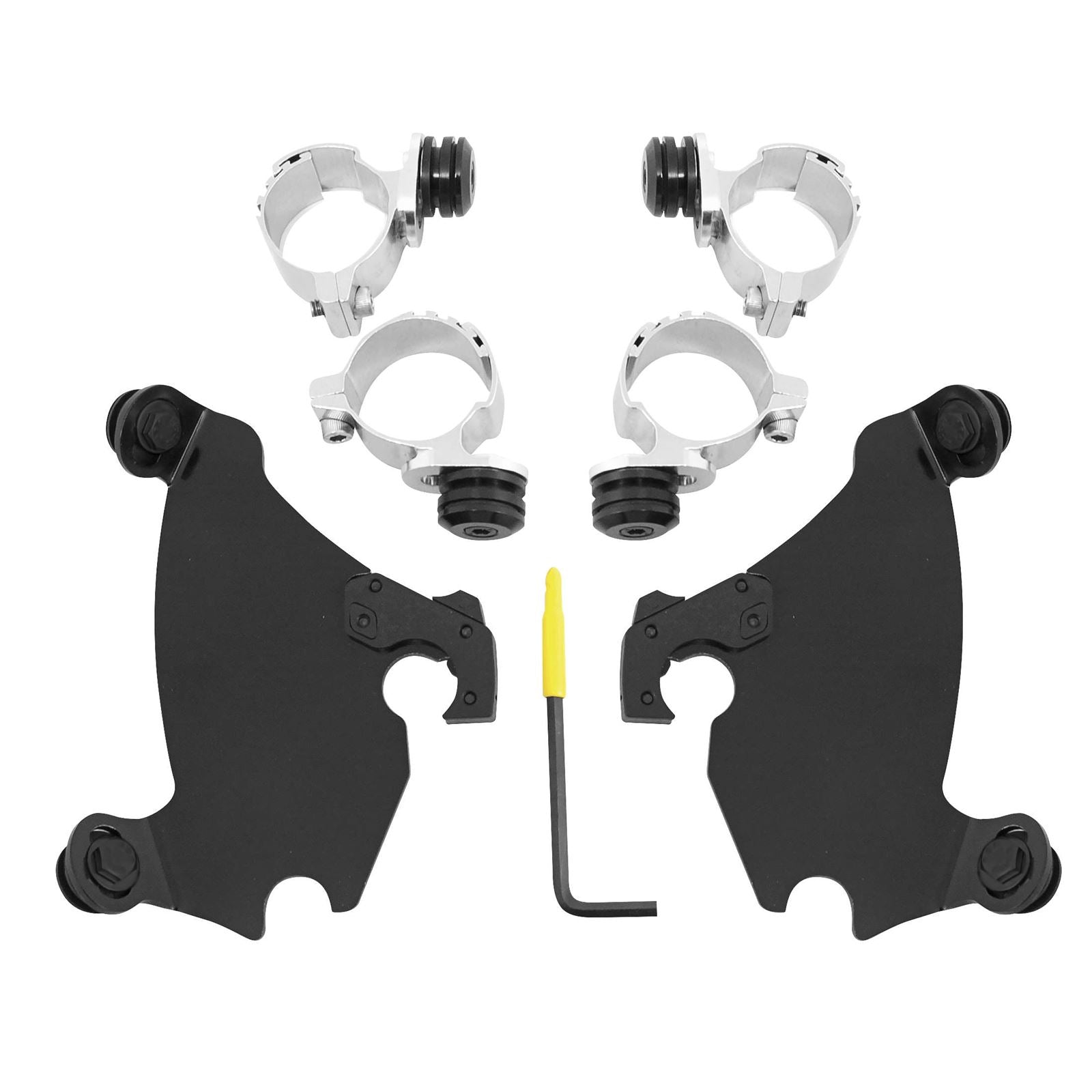 Memphis Shades Gauntlet Mounting Kit - Black - XL MEB1981_73979