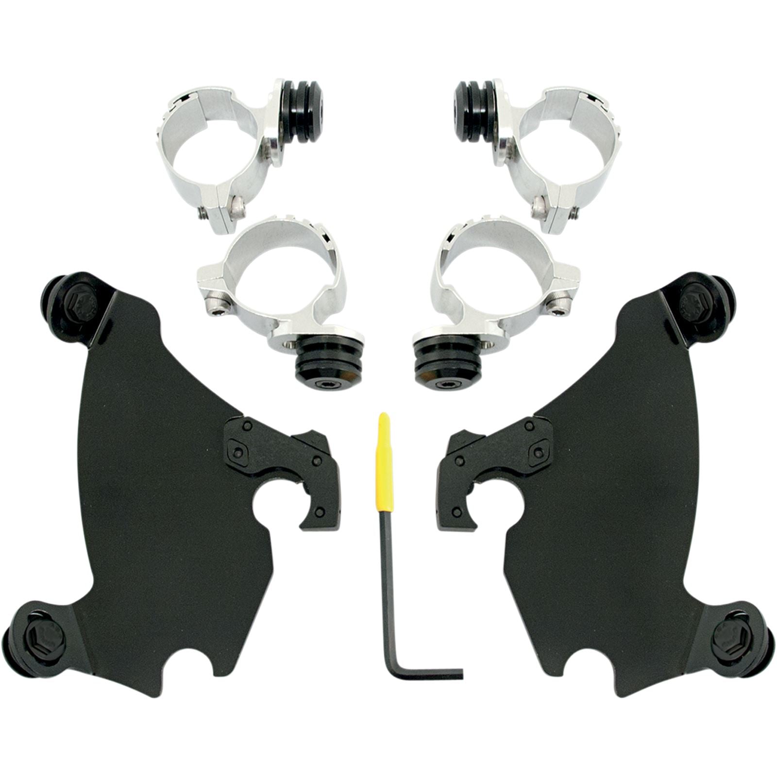 Memphis Shades Gauntlet Mounting Kit - Black - XL MEB1981_425910