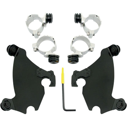 Memphis Shades Gauntlet Mounting Kit - Black - XL MEB1981_425910