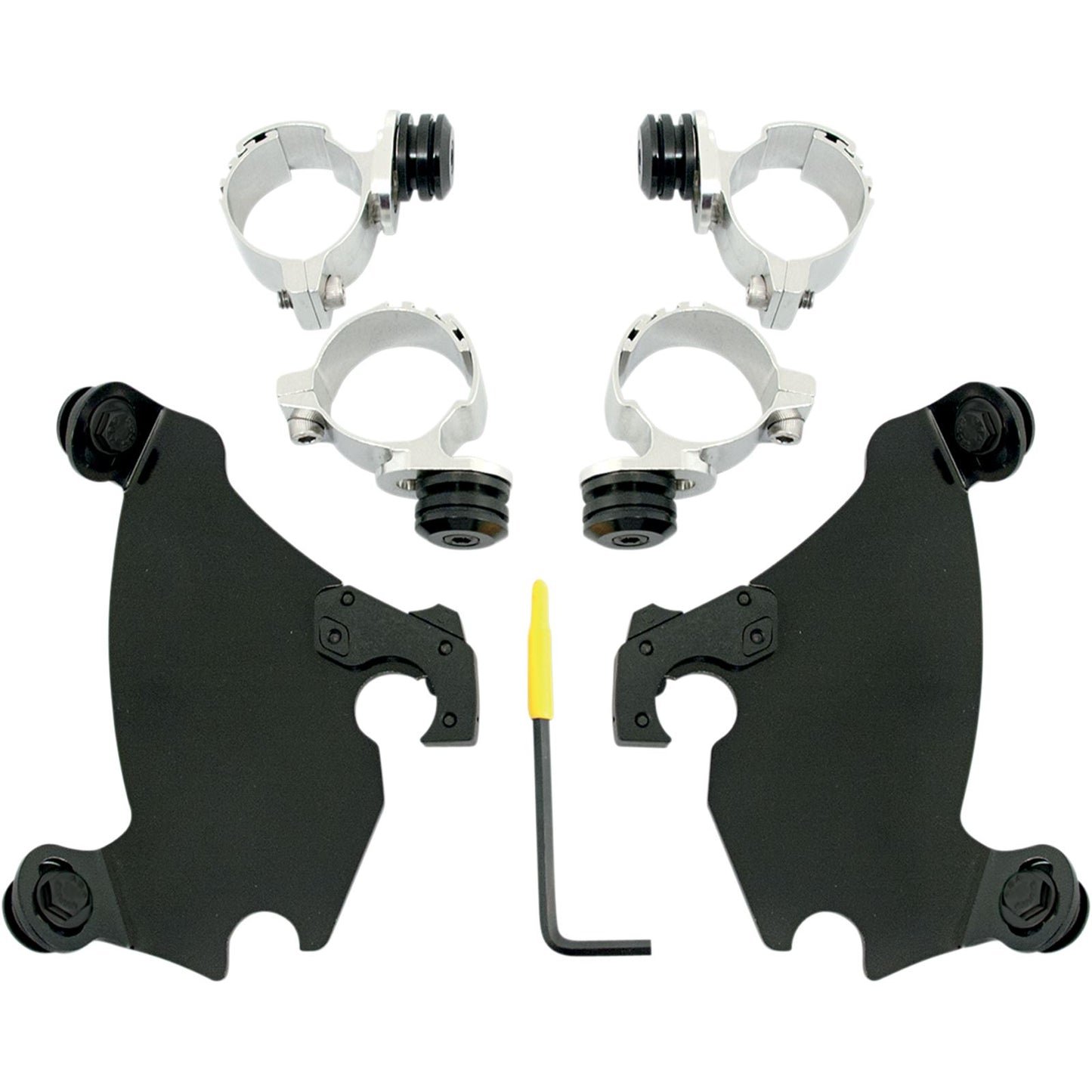 Memphis Shades Gauntlet Mounting Kit - Black - XL MEB1981_426685