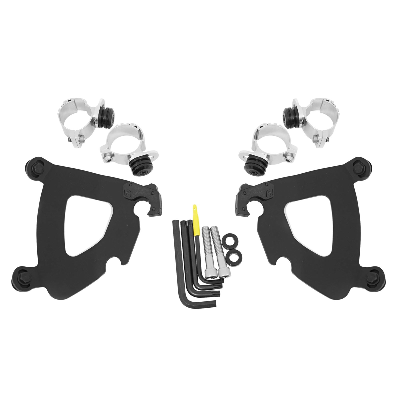 Memphis Shades Gauntlet Mounting Kit - Black - XL 48 MEB1984_73980