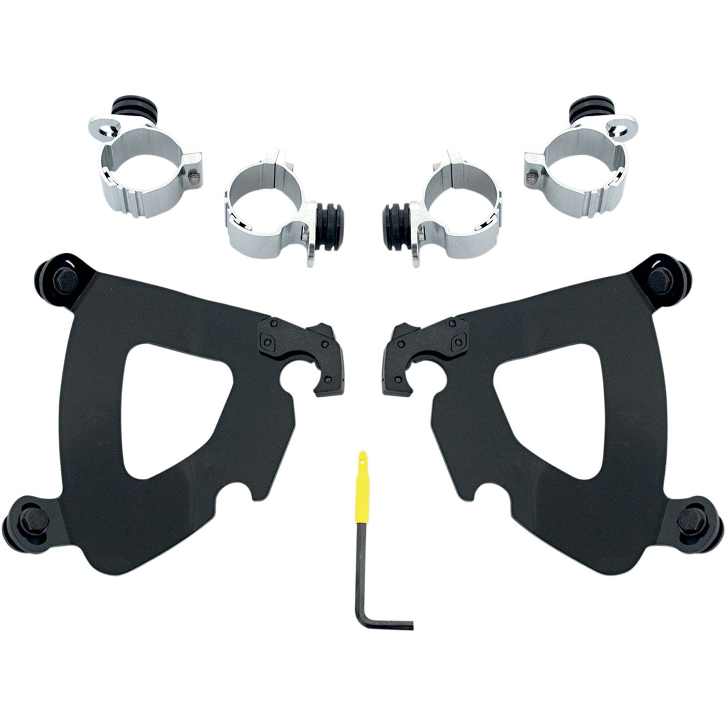 Memphis Shades Gauntlet Mounting Kit - Black - XL 48 MEB1984_426696