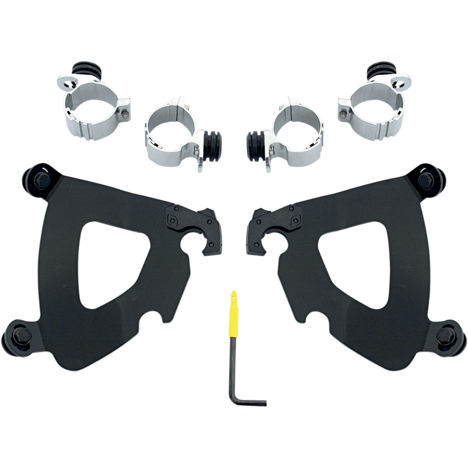Memphis Shades Gauntlet Mounting Kit - Black - XL 48 MEB1984_426696