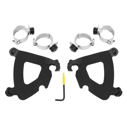 Memphis Shades Gauntlet Mounting Kit - Black - FXD MEB1993_73981
