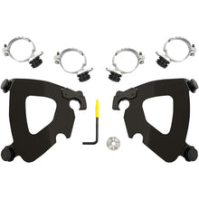 Memphis Shades Gauntlet Mounting Kit - Black - FXDL '14-'17 MEB2014_425987