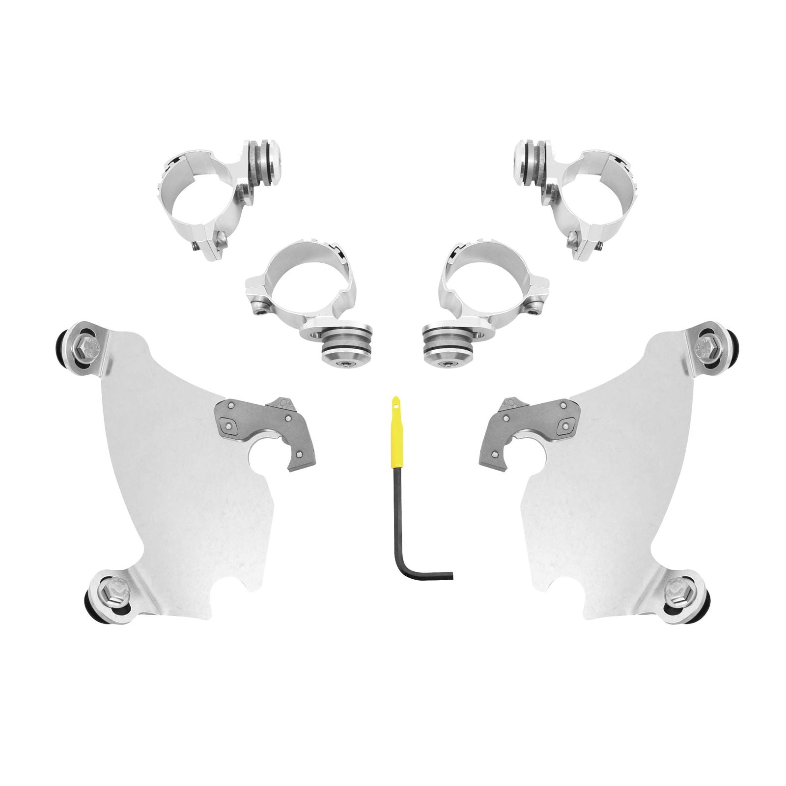 Memphis Shades Gauntlet Mounting Kit - Polished - XL MEK1981_73986
