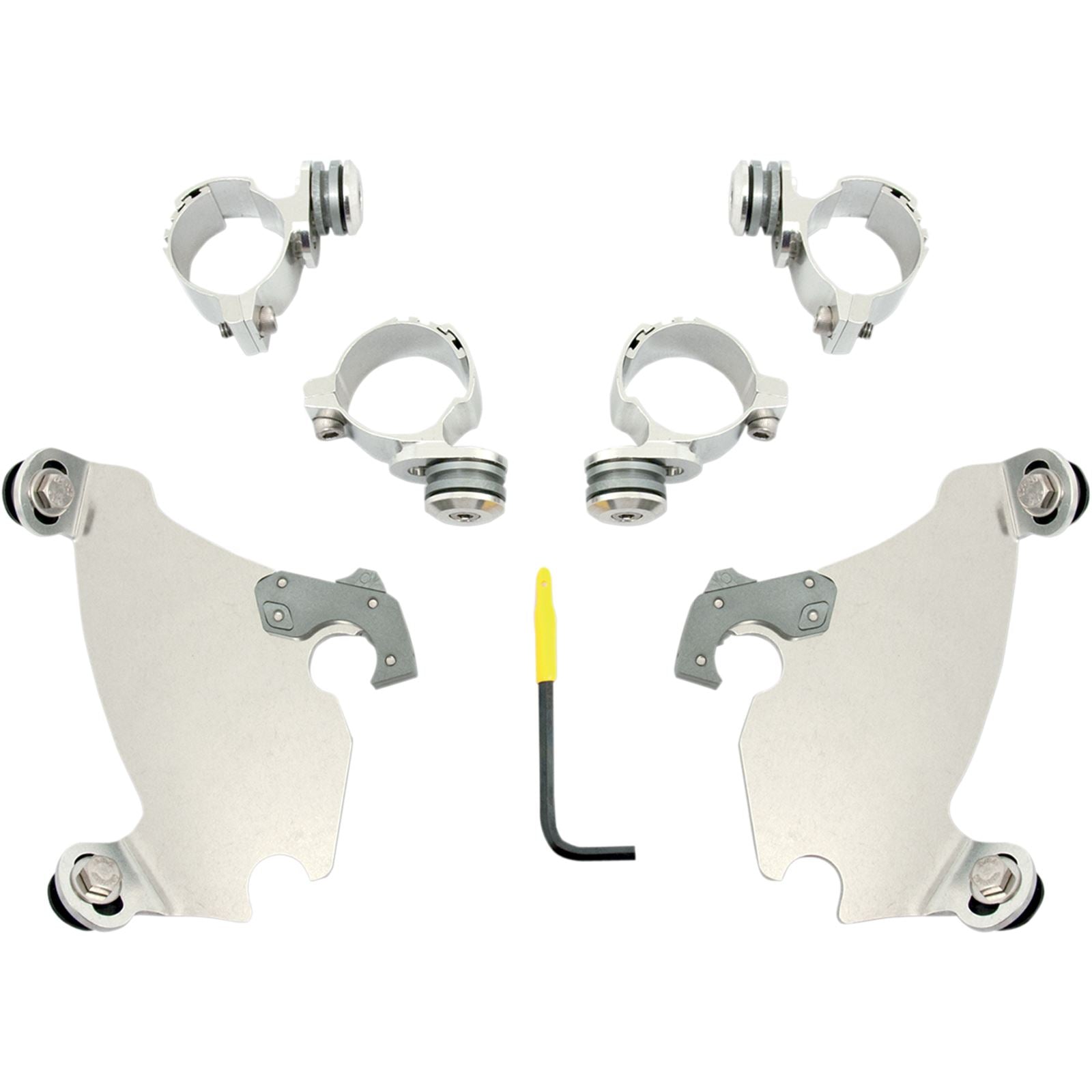 Memphis Shades Gauntlet Mounting Kit - Polished - XL MEK1981_426683