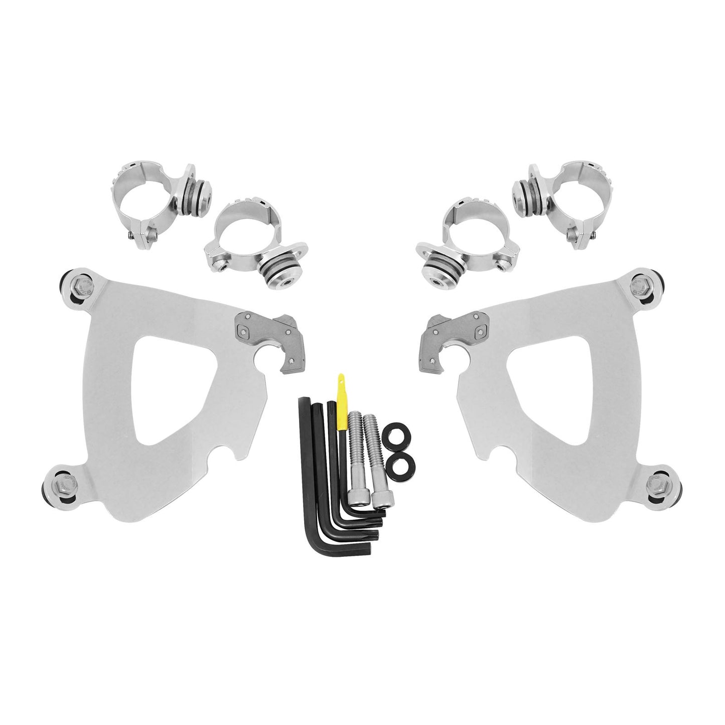 Memphis Shades Gauntlet Mounting Kit - Polished - XL 48 MEK1984_73987