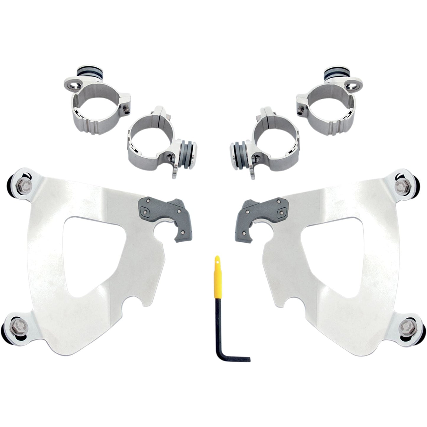 Memphis Shades Gauntlet Mounting Kit - Polished - XL 48 MEK1984_425919