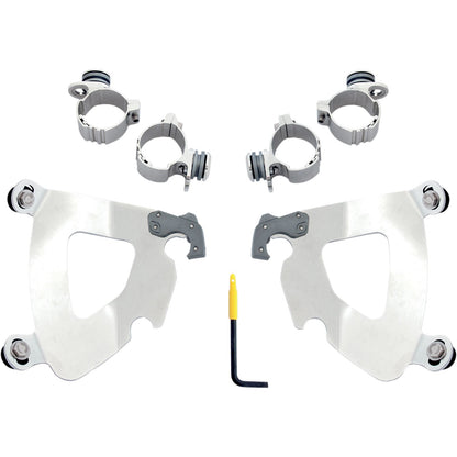 Memphis Shades Gauntlet Mounting Kit - Polished - XL 48 MEK1984_425919