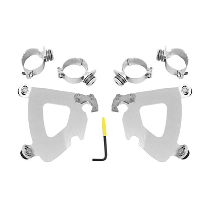 Memphis Shades Gauntlet Mounting Kit - Polished - FXD MEK1993_73988