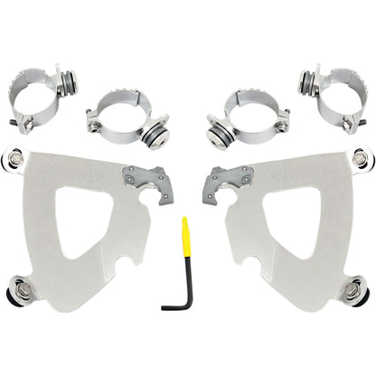 Memphis Shades Gauntlet Mounting Kit - Polished - FXD MEK1993_425923