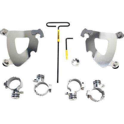 Memphis Shades Gauntlet Mounting Kit - Polished - XL883 MEK2002_425971