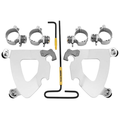 Memphis Shades Gauntlet Mounting Kit - Polished - Scout MEK2024_73991