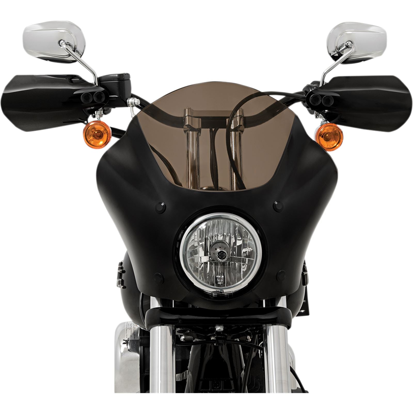 Memphis Shades Handguards for Harley FX/XL - Black MEB7215_426101