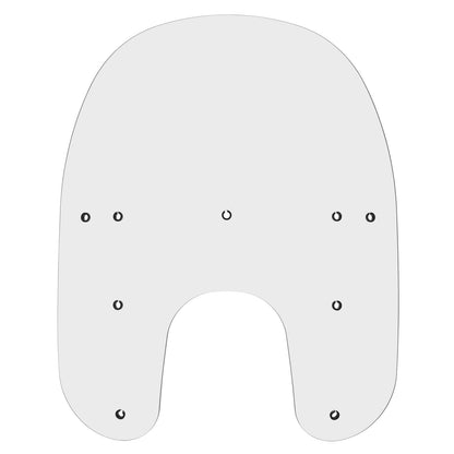 Memphis Shades Replacement Windshield - 15" - Clear - FX/R/D/L MEP6130_74166