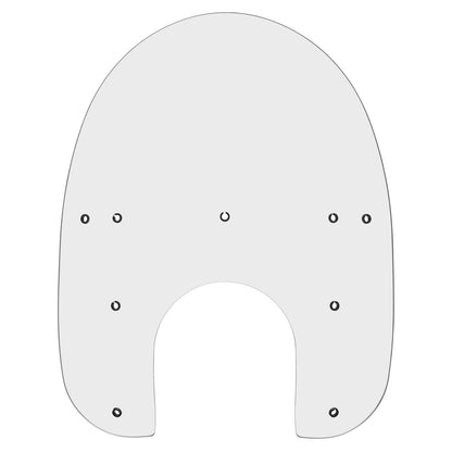 Memphis Shades Replacement Shield - 15" - Clear - Springer MEP6150_74181