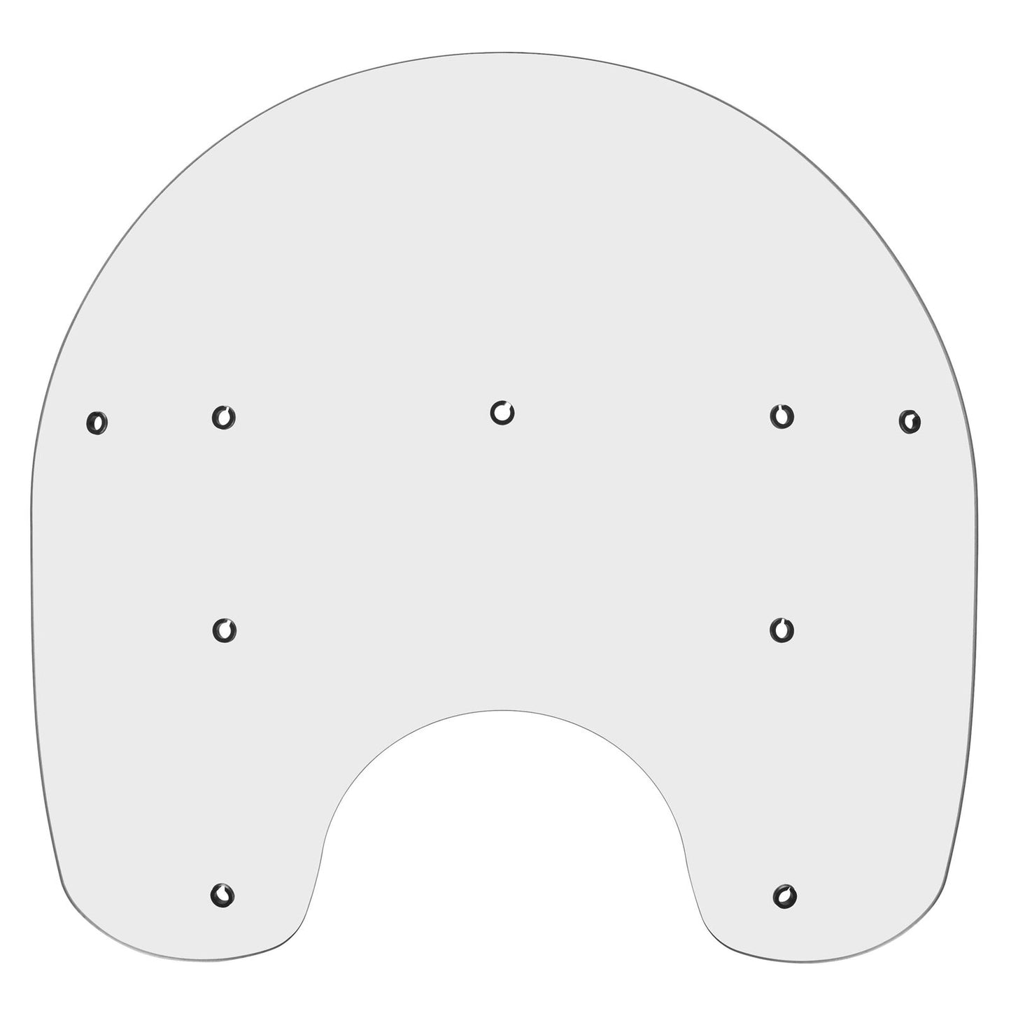 Memphis Shades Replacement Windshield - 15" - Clear - Heritage/Fatboy MEP6160_74188