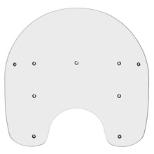 Memphis Shades Replacement Windshield - 15" - Clear - Heritage/Fatboy MEP6160_74188
