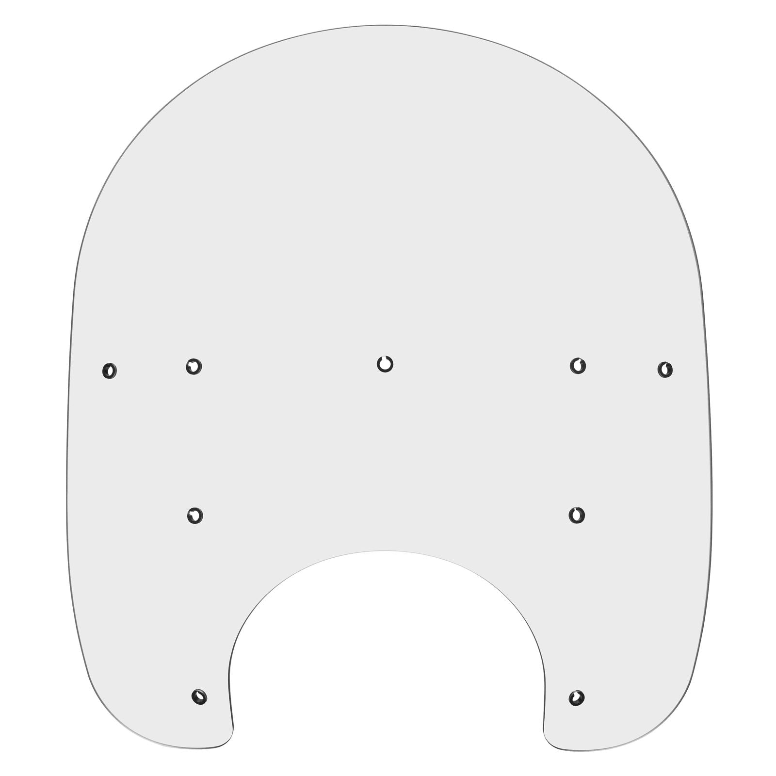 Memphis Shades Road King Replacement Plastic - 17" - Clear MEP6220_74211