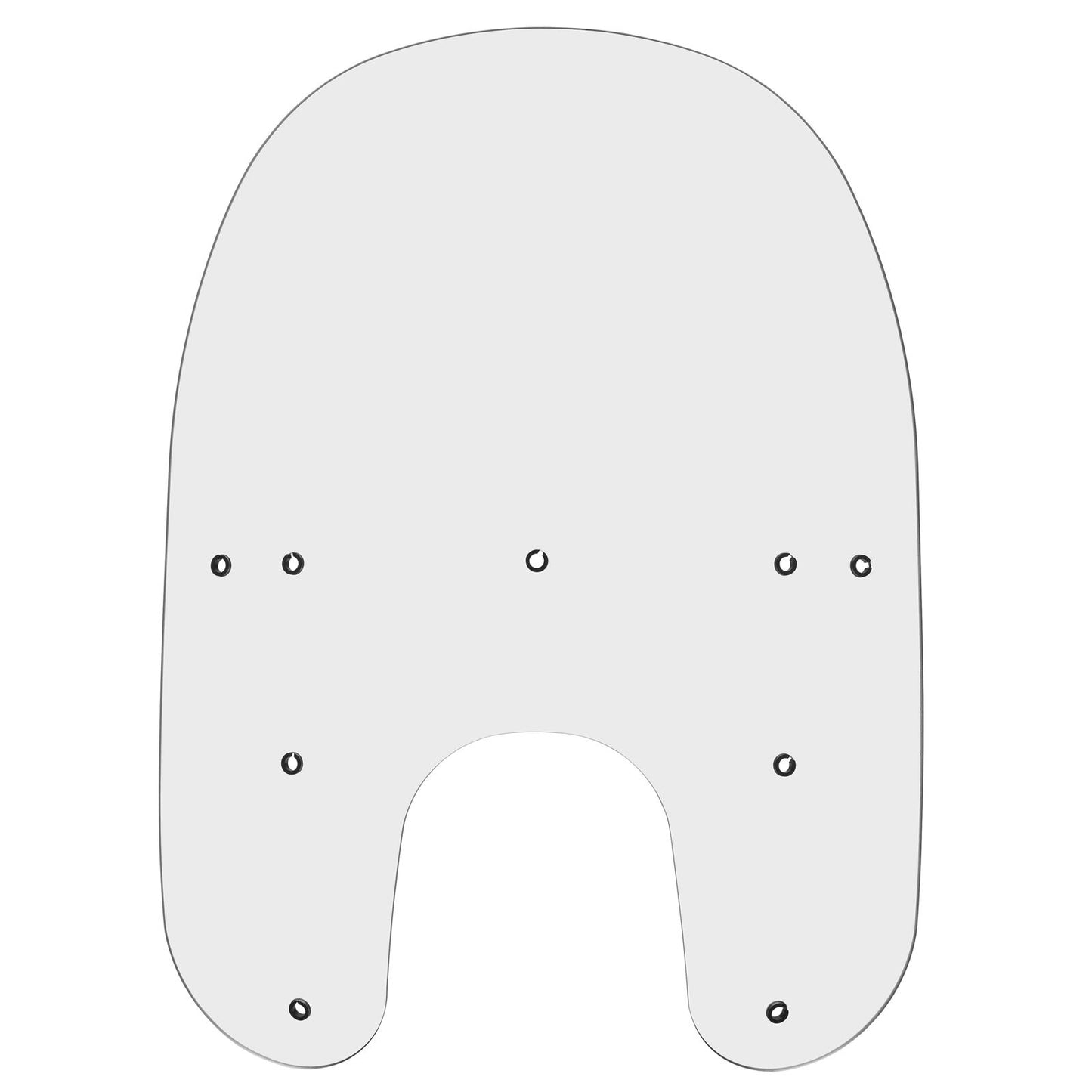 Memphis Shades Replacement Windshield - 17" - Clear - FX/R/D/L MEP6230_74219