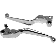 2FastMoto Wide Blade Chrome Lever Set for Harley Models 1980-2013 2fm-07-89040_74223