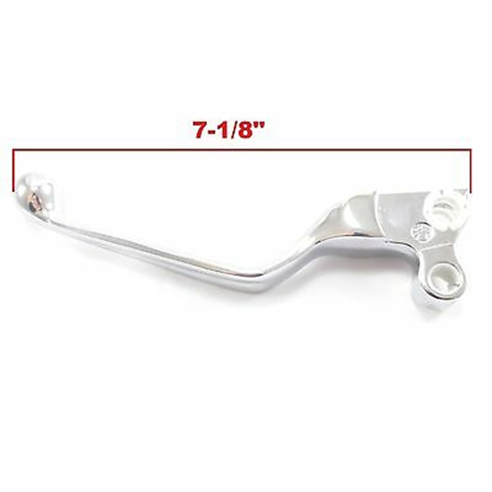 2FastMoto Wide Blade Chrome Lever Set for Harley Models 1980-2013 2fm-07-89040_627876
