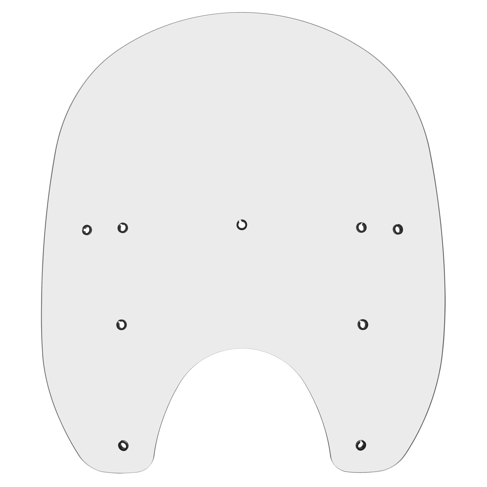 Memphis Shades Replacement Shield - 17" - Wide - Clear MEP6240_74227
