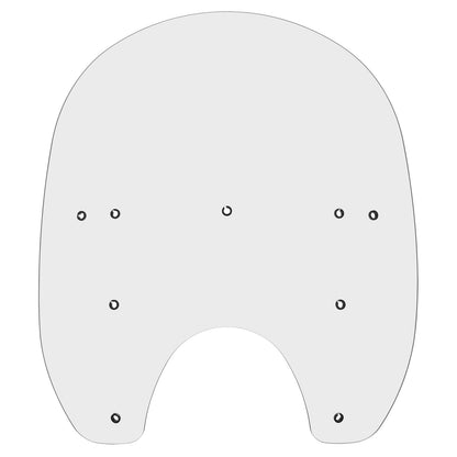 Memphis Shades Replacement Shield - 17" - Wide - Clear MEP6240_74227
