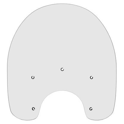 Memphis Shades Replacement Shield - 17" - Clear - FLS MEP6270_74251