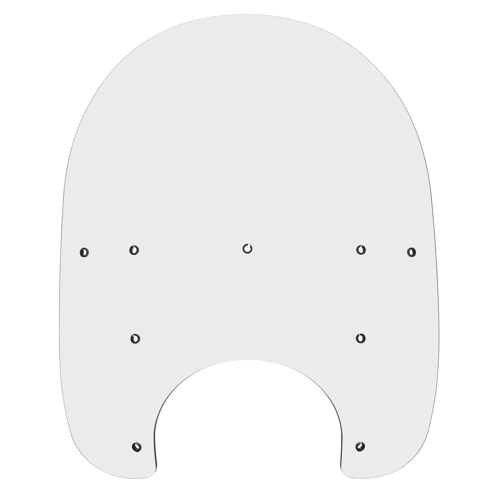 Memphis Shades Road King Replacement Plastic - 19" - Clear MEP6320_74272