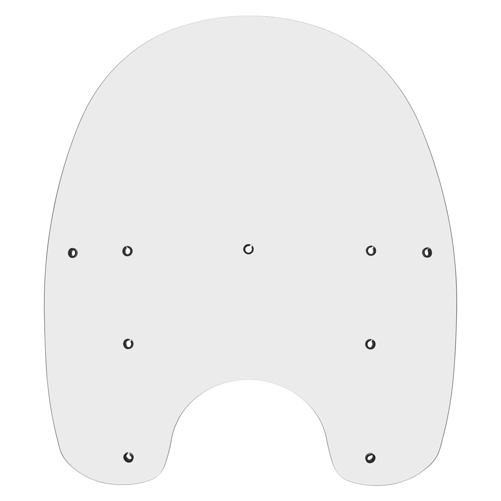 Memphis Shades Replacement Windshield - 19" - Clear - Heritage/Fatboy MEP6360_74303