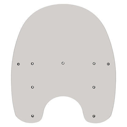Memphis Shades Replacement Windshield - 19" - Solar - Heritage/Fatboy MEP6369_74311