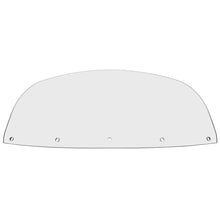 Memphis Shades Windshield - 9" - Clear - FLHT '86-'95 MEP8010_74361