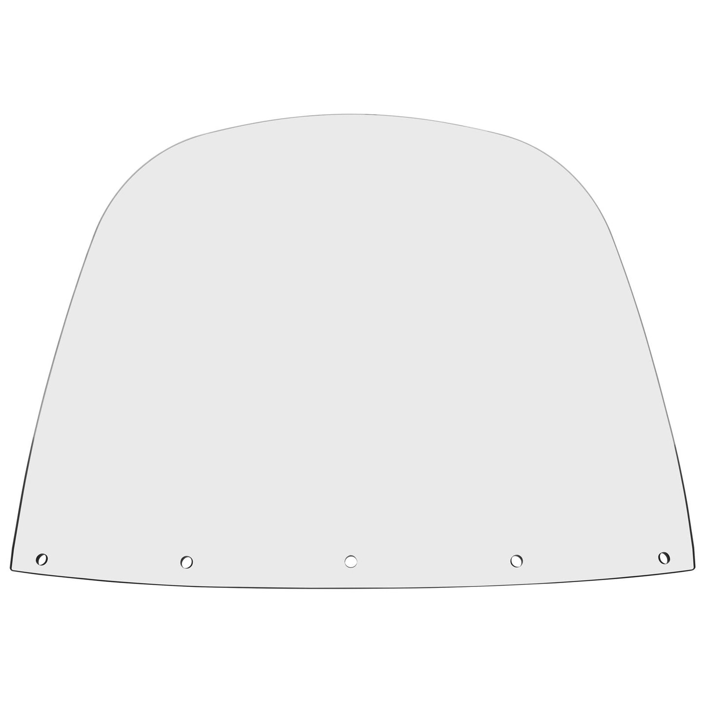 Memphis Shades Windshield - 15" - Clear - FLHT '86-'95 MEP8030_74375