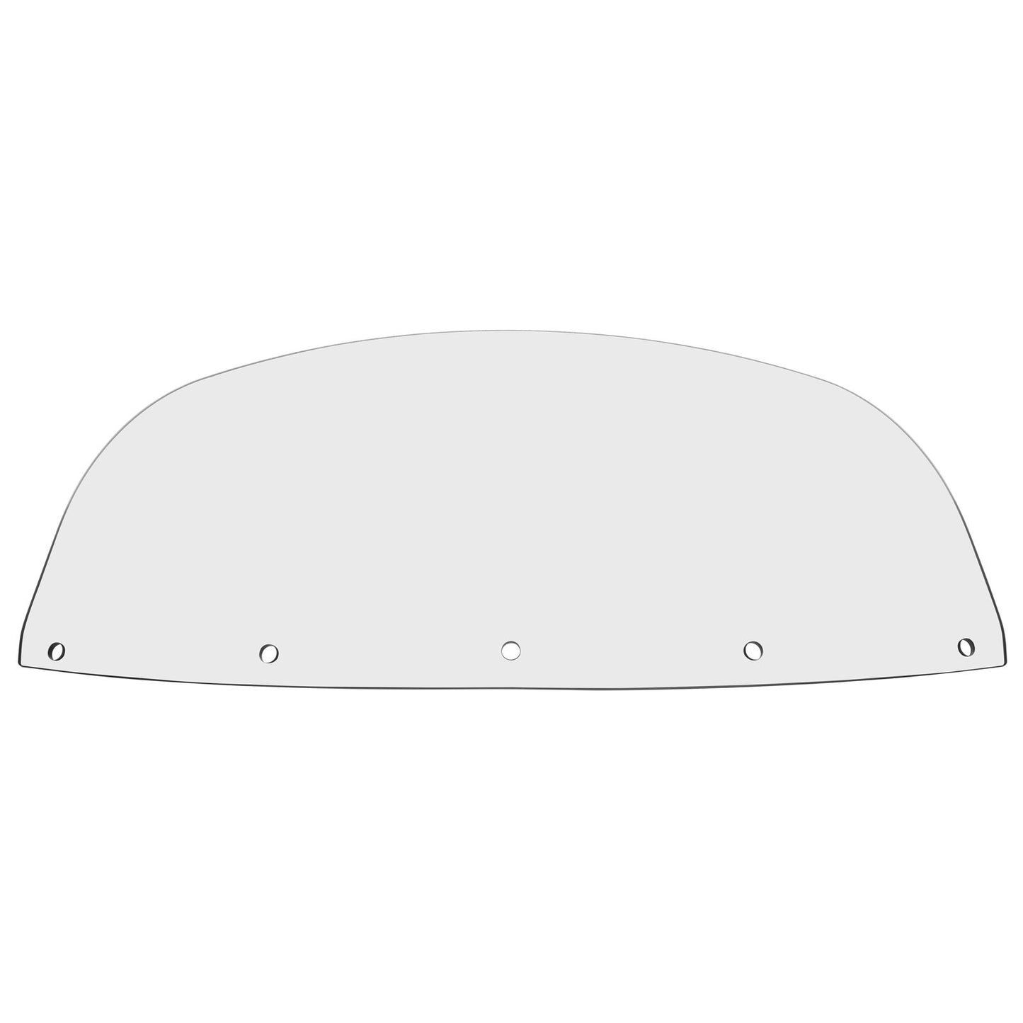 Memphis Shades Windshield - 7" - Clear- FLHT '86-'95 MEP8040_74381