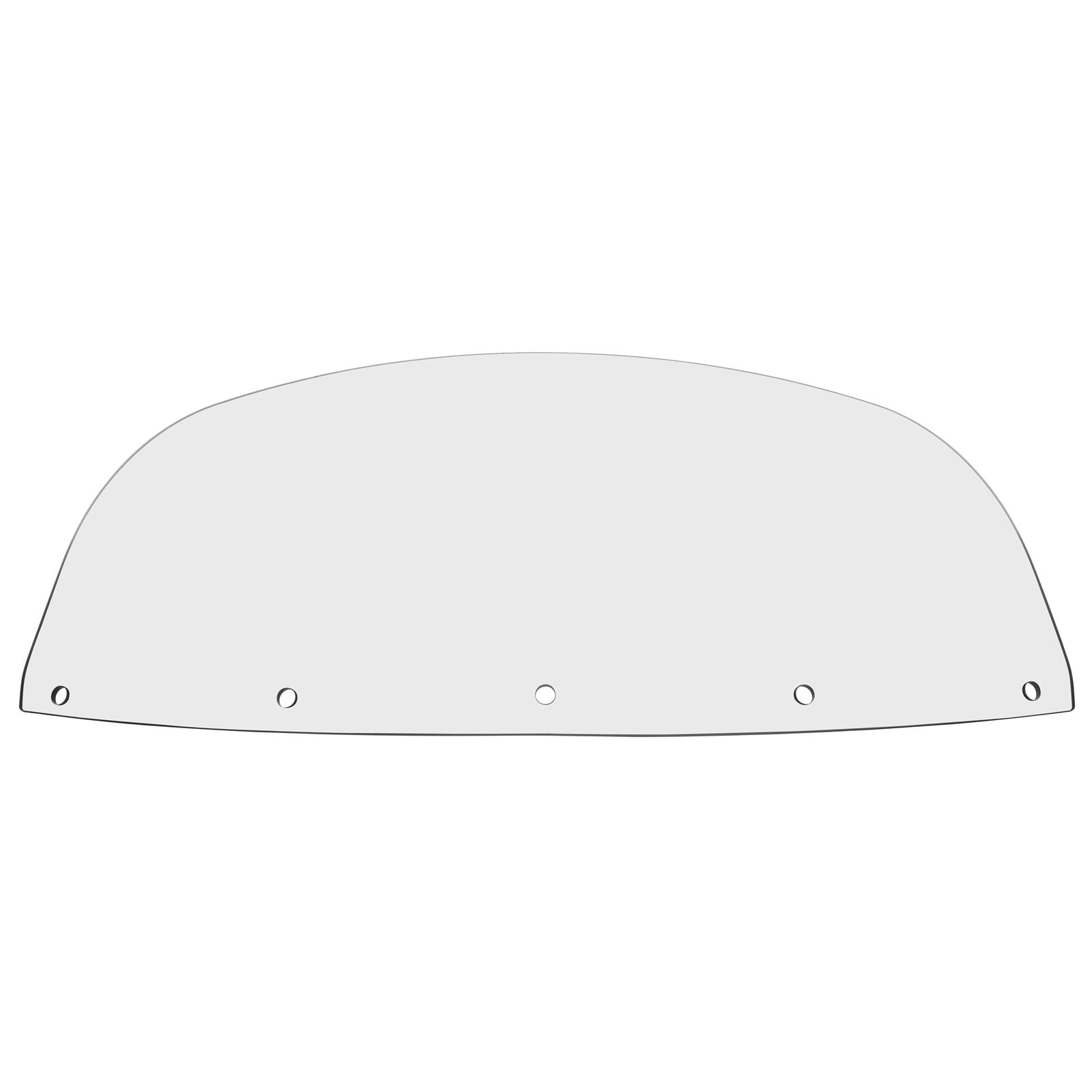 Memphis Shades Windshield - 7" - Clear- FLHT '86-'95 MEP8040_74381