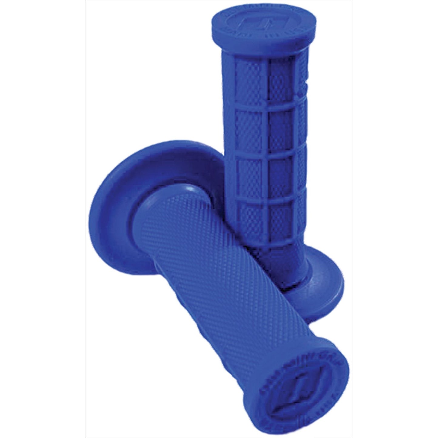 ODI Mini MX Half Waffle Grips Blue [MPN: H01MMU]_74382