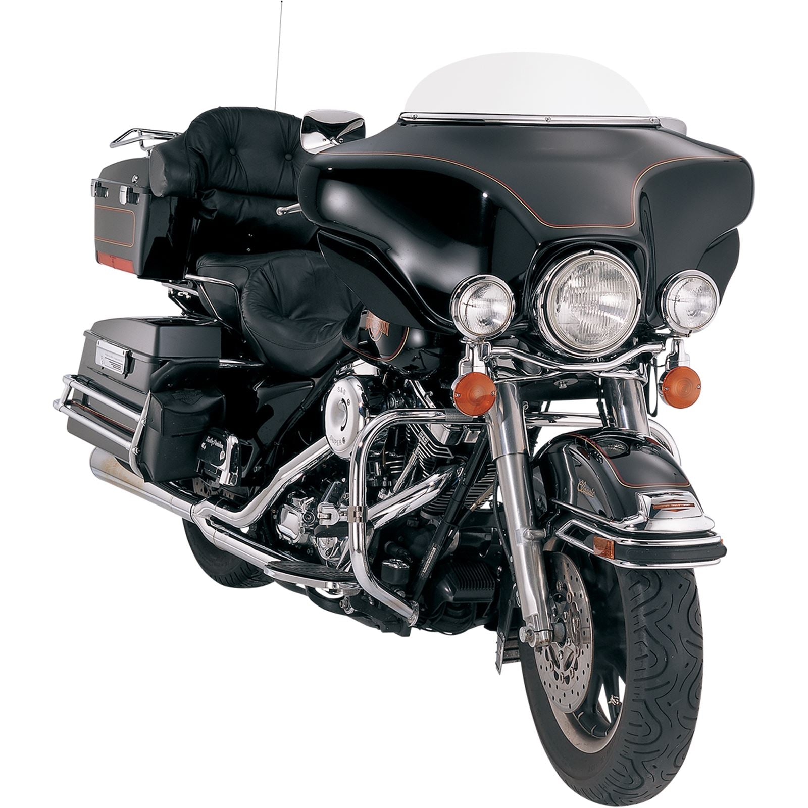 Memphis Shades Windshield - 5" - FLHT '96-'13 MEP8109_426135