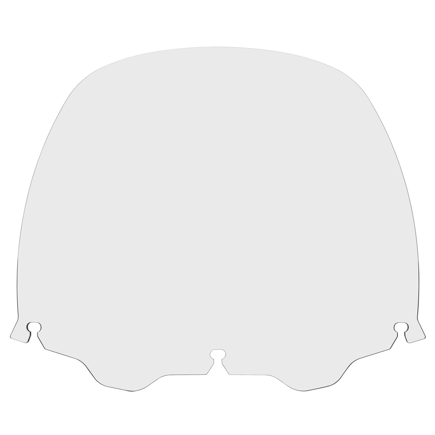 Memphis Shades Windshield - 15" - Clear - FLHT '96-'13 MEP8130_74406