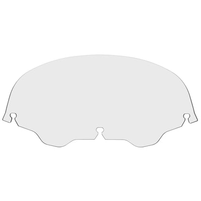 Memphis Shades Windshield - 7" - Clear -  FLHT/X '96-'13 MEP8140_74412