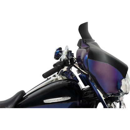 Memphis Shades Spoiler Windshield - 5" - Dark Black Smoke For Harley FLH '96-'13 MEP84310_425715