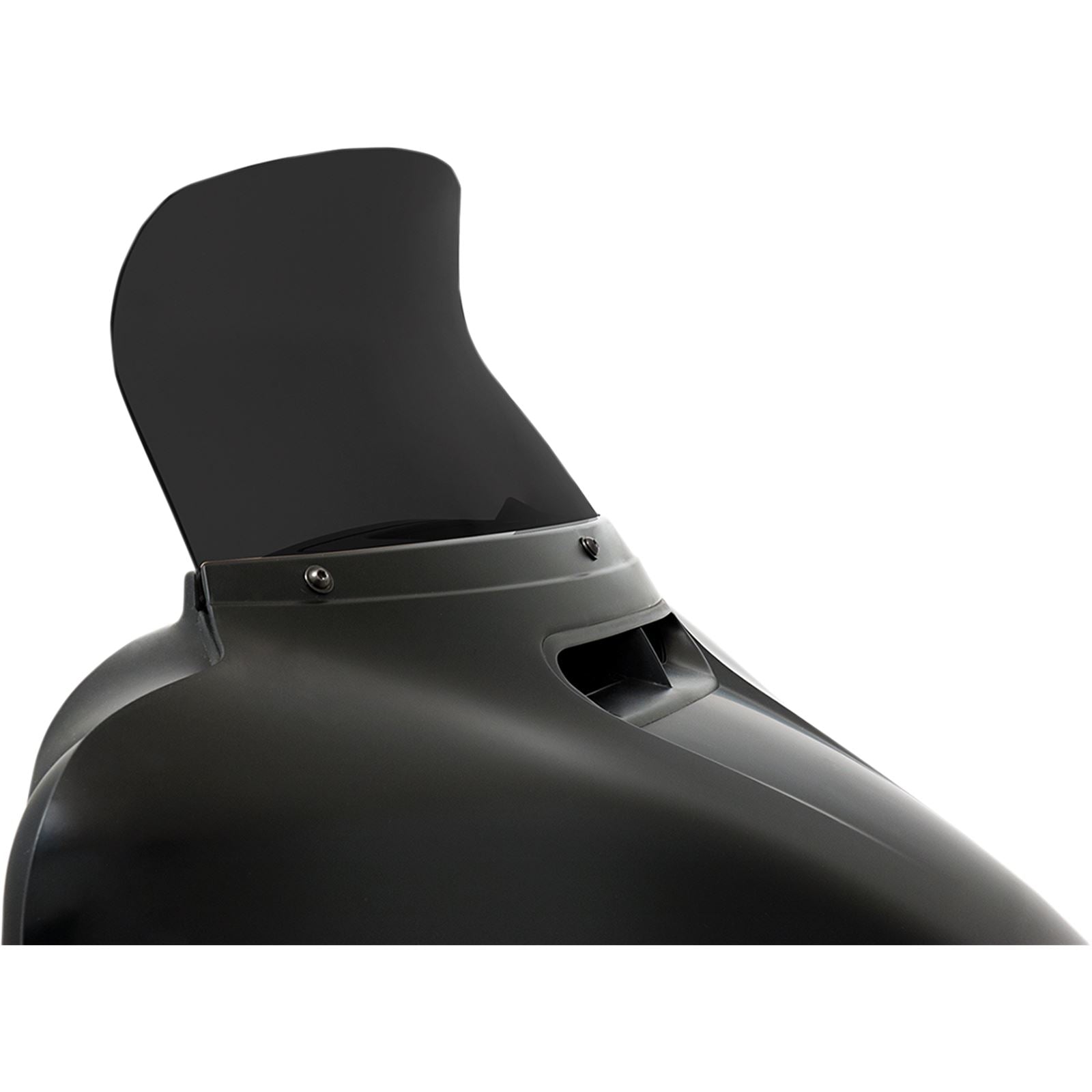 Memphis Shades Spoiler Windshield - 8.5" - Dark Black Smoke For Harley FLH '14-'20 MEP84810_425712