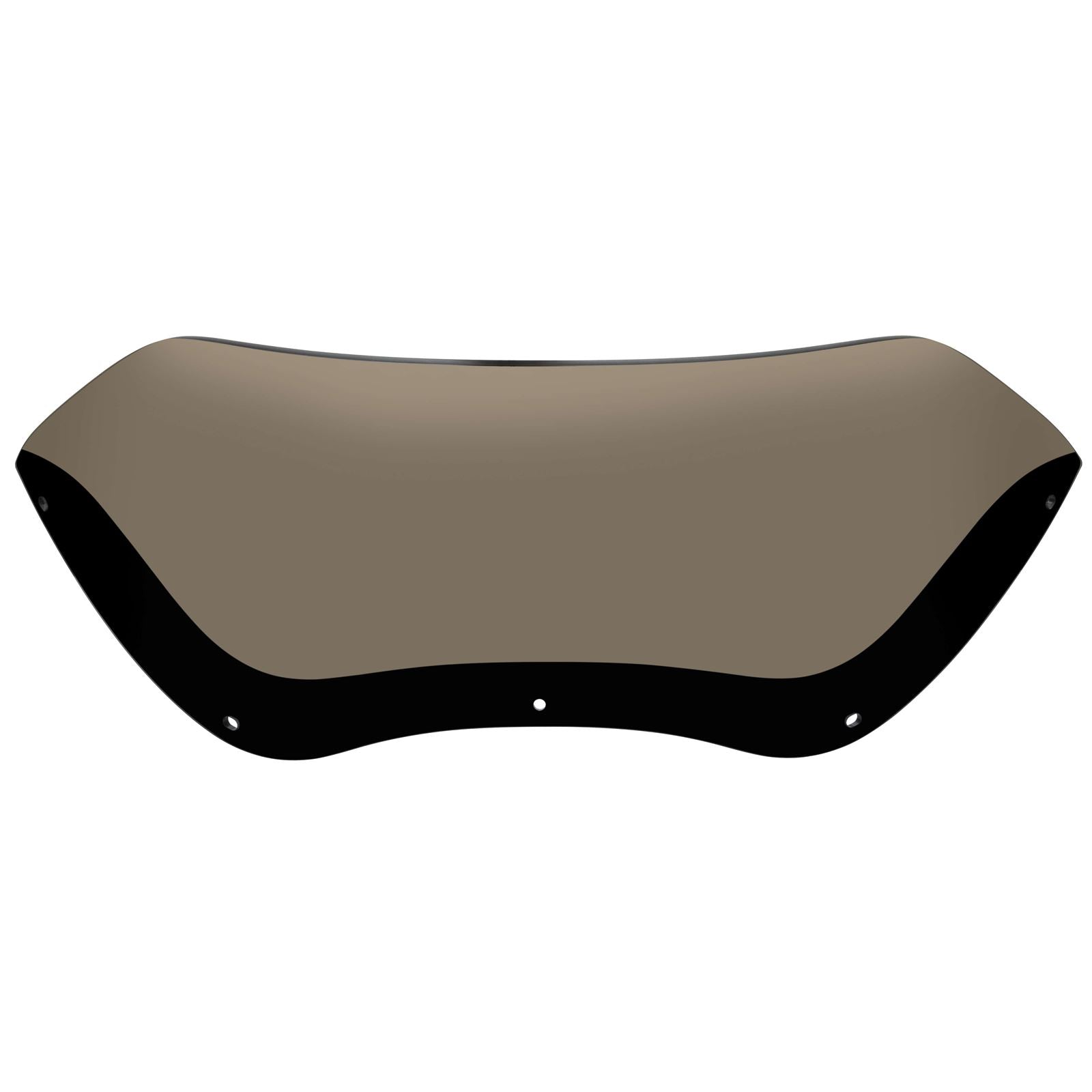 Memphis Shades Spoiler Windshield - 5" - Smoke - FLTR '98-'13 MEP85401_74486