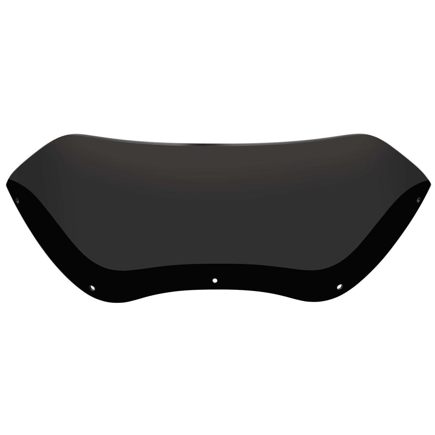Memphis Shades Spoiler Windshield - 5" - Dark Smoke - FLTR '98-'13 MEP85410_74490