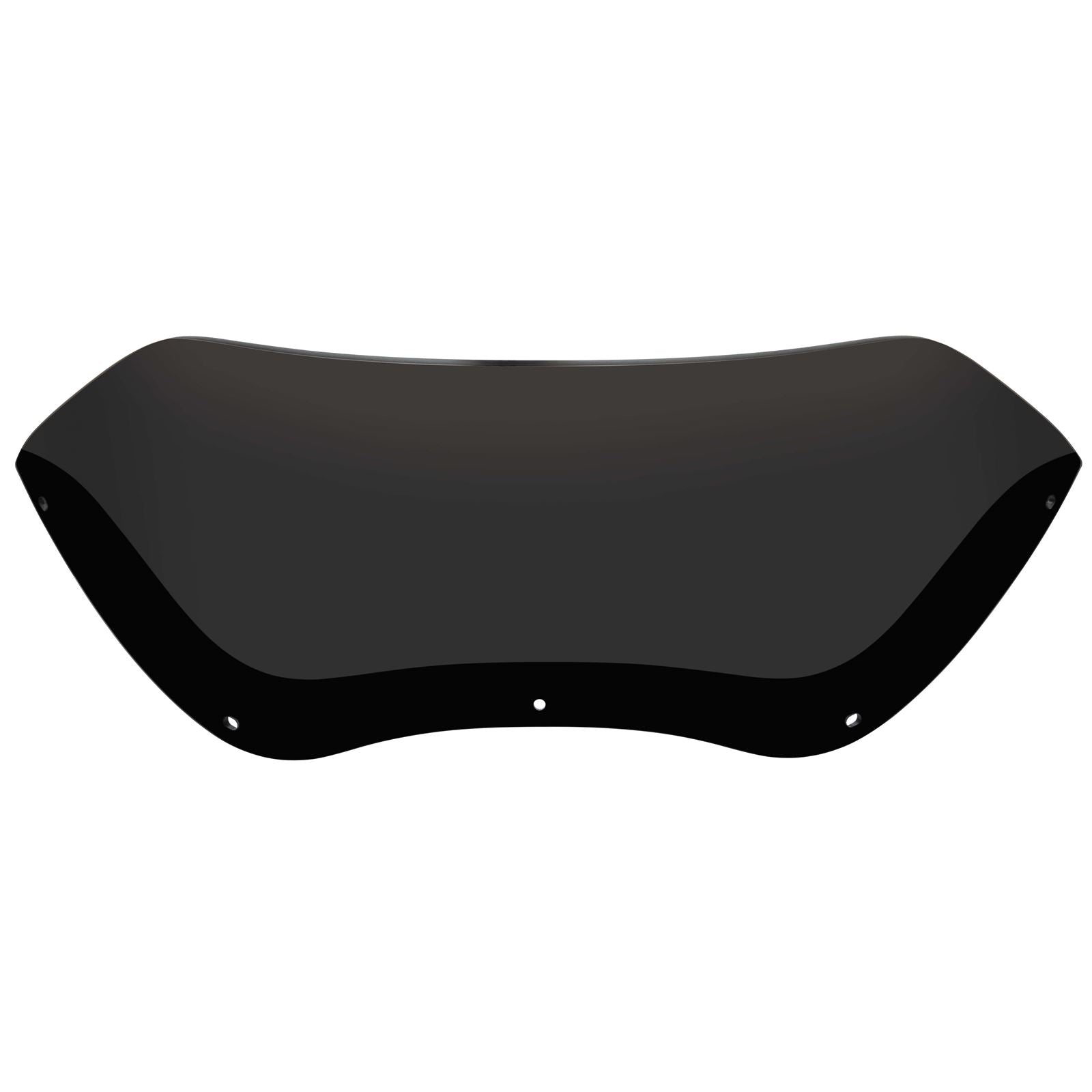 Memphis Shades Spoiler Windshield - 5" - Dark Smoke - FLTR '98-'13 MEP85410_74490