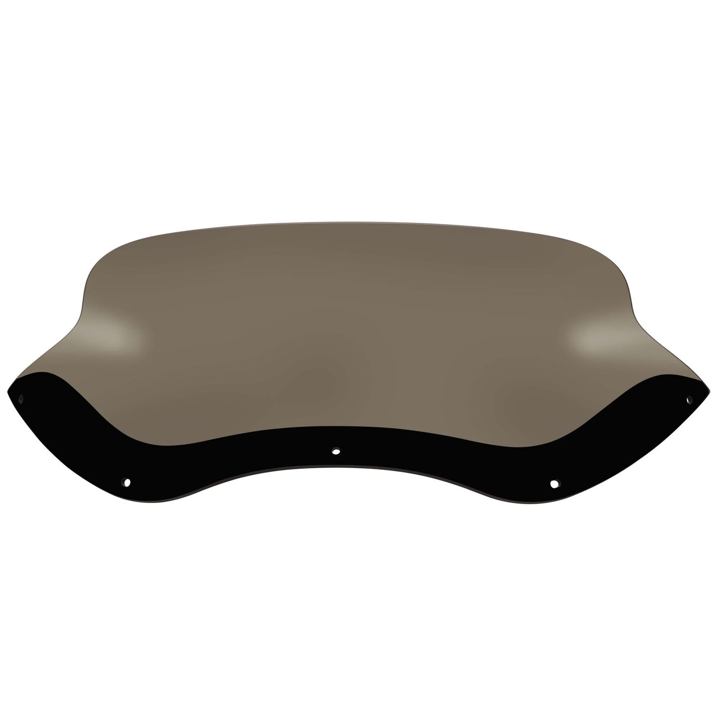 Memphis Shades Spoiler Windshield - 6" - Smoke - FLTR '98-'13 MEP85501_74492