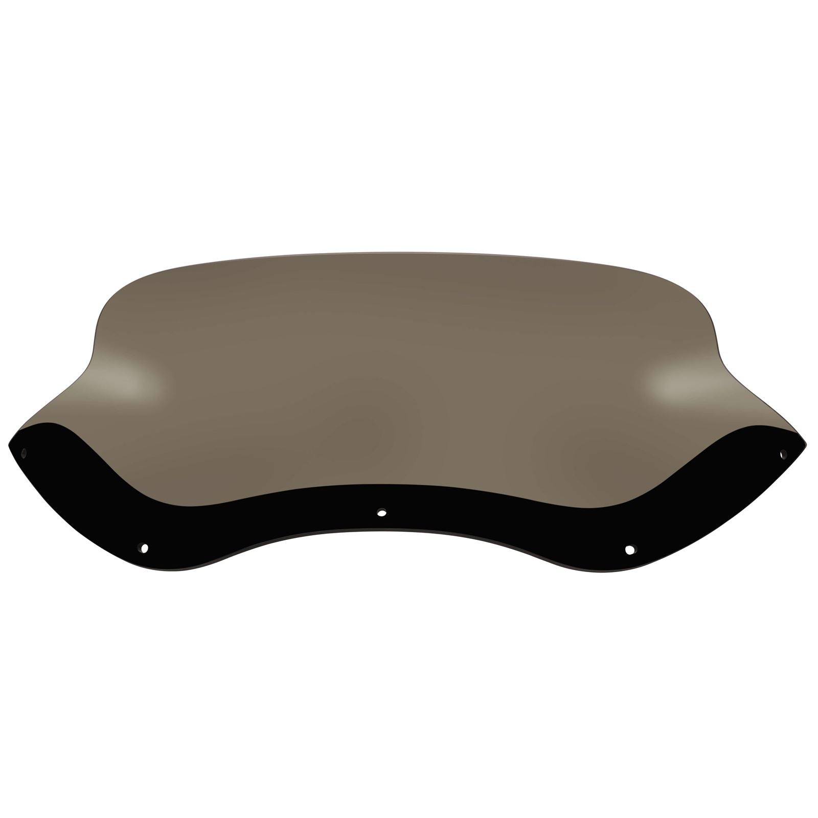 Memphis Shades Spoiler Windshield - 6" - Smoke - FLTR '98-'13 MEP85501_74492